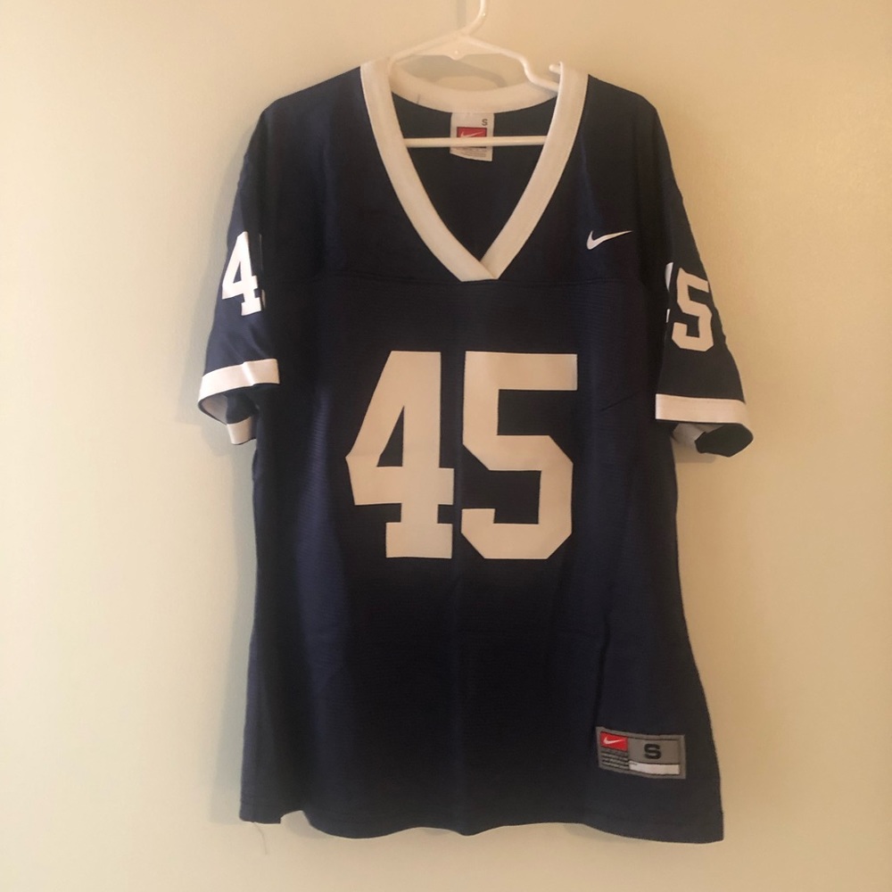 Nike Penn State Football Jersey V Neck Fitted